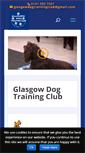 Mobile Screenshot of glasgowdogtrainingclub.org.uk